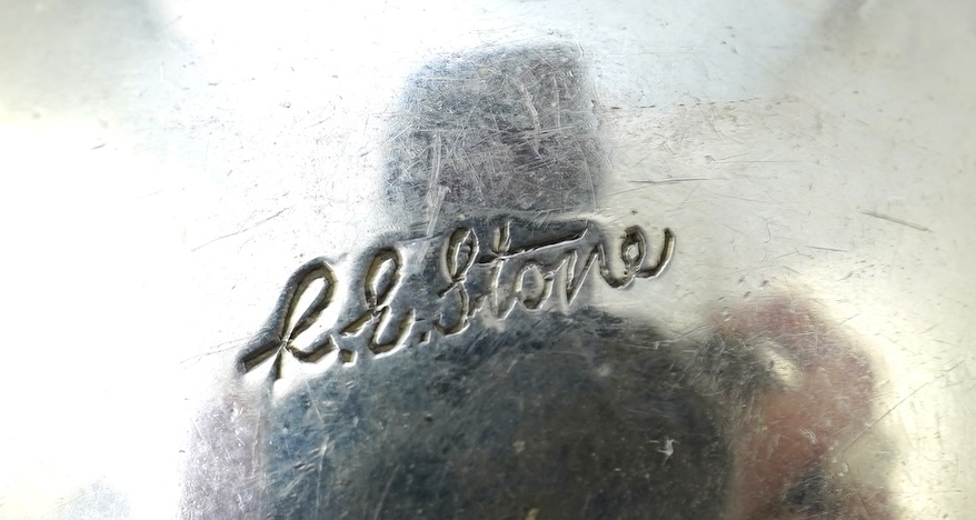 Seven assorted 19th and 20th century silver caddy spoons